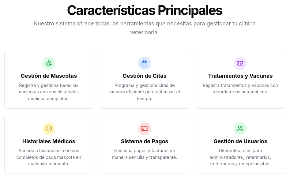 Sistema de Gestión Veterinaria